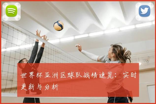 世界杯亚洲区球队战绩速览：实时更新与分析